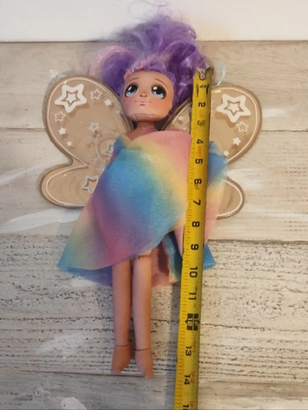Dream Bright Stella Dream Seekers no Light Up doll fairy Glow Wings